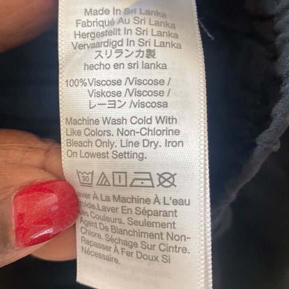 Madewell Black Lightweight Jogger Pants S - Picture 6 of 7